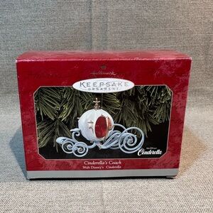 Cinderella’s Coach Vintage Hallmark Ornament
